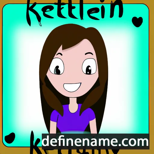 cartoon of the name Ketlyn