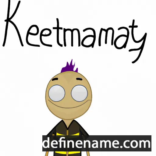 cartoon of the name Ketmany