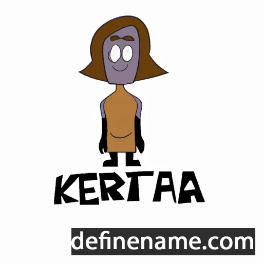 cartoon of the name Ketra