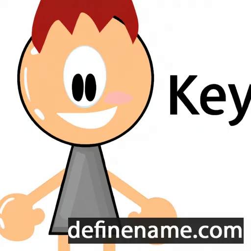 cartoon of the name Key