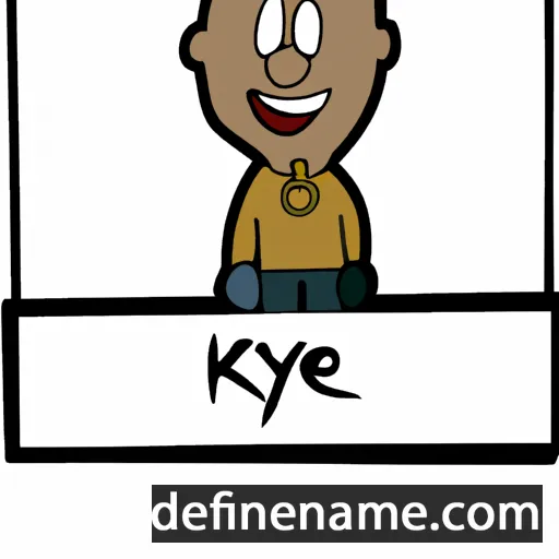 cartoon of the name Keyne