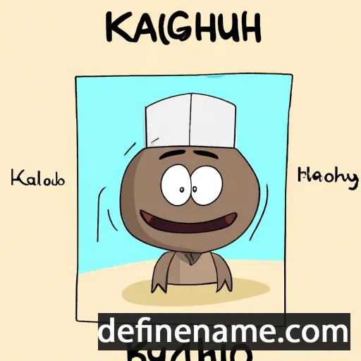 Khadkhuyag cartoon