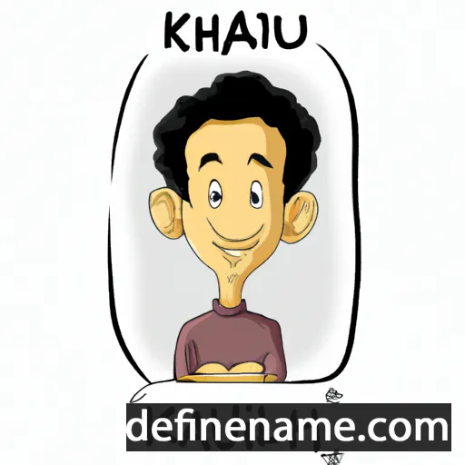 Khairul cartoon