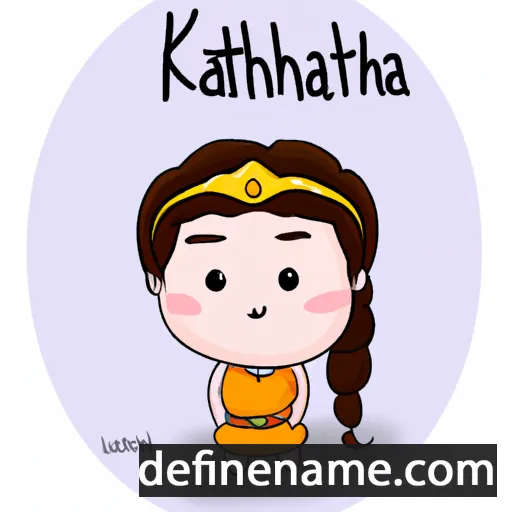 Khanittha cartoon