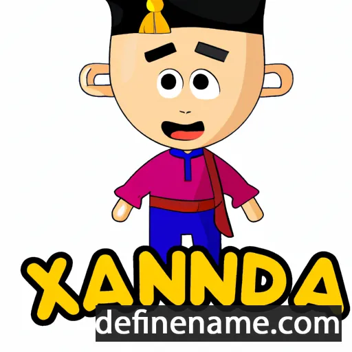 cartoon of the name Khanzada