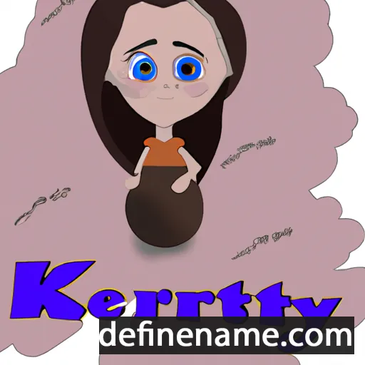 cartoon of the name Kherty