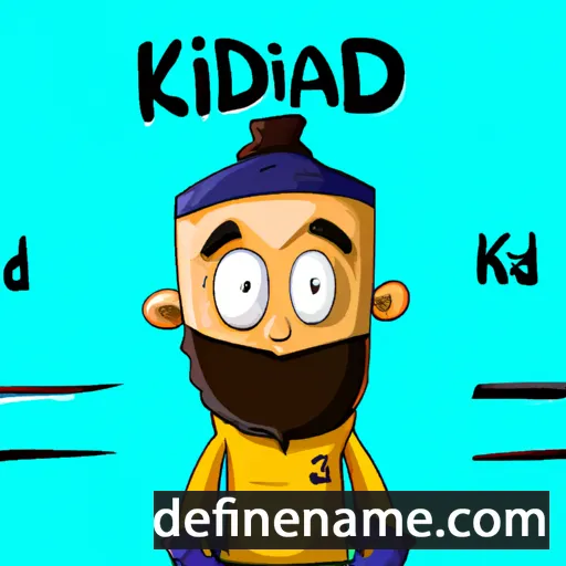 cartoon of the name Khidir