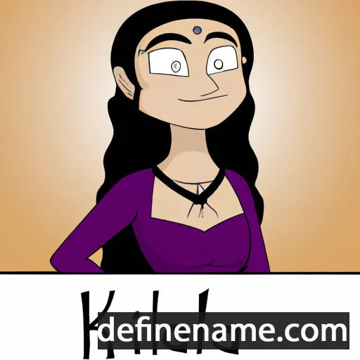 cartoon of the name Khil'da