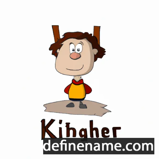 cartoon of the name Khishigdelger