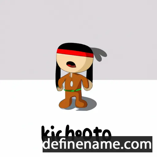 cartoon of the name Khoakhi