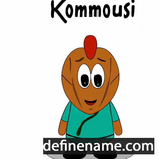 cartoon of the name Khomus