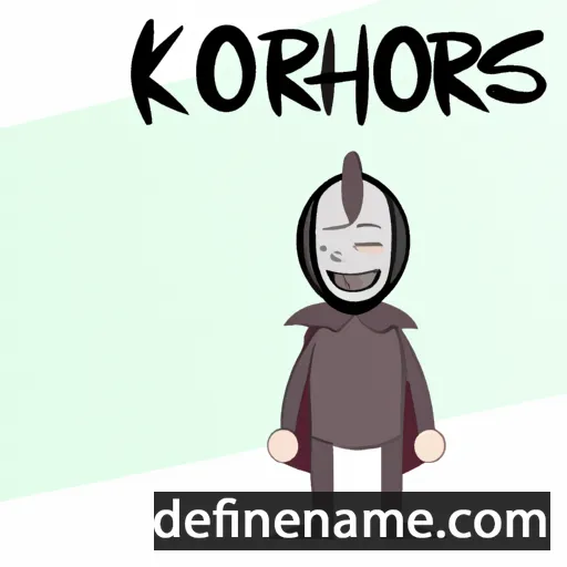 cartoon of the name Khronos