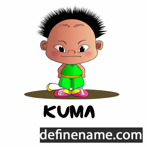 cartoon of the name Khuma