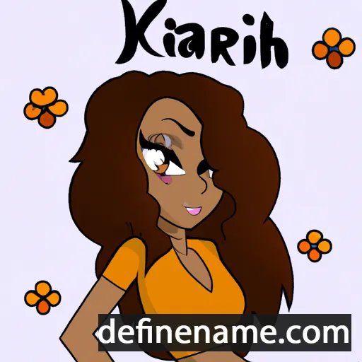 Kiarah cartoon