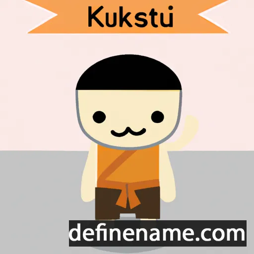 cartoon of the name Kiatisuk