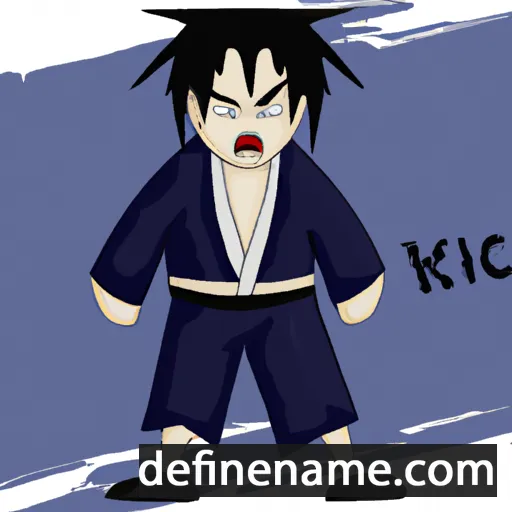 cartoon of the name Kichio