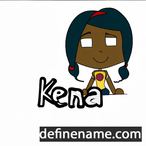 Kiena cartoon