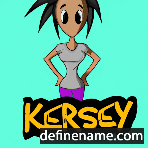 cartoon of the name Kiersy