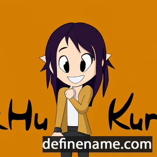 cartoon of the name Kiharu