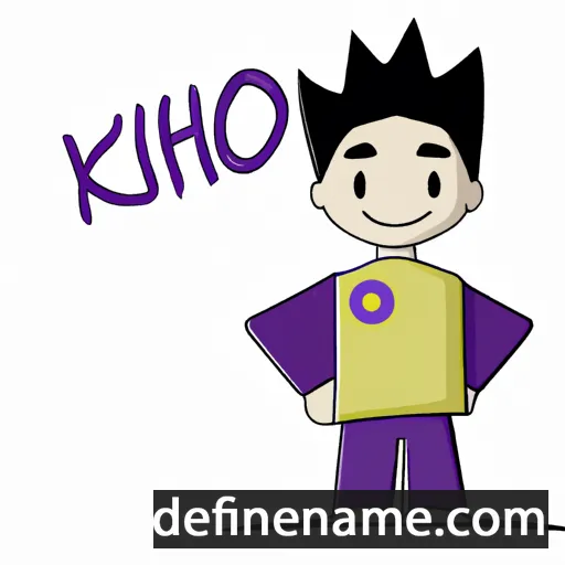 cartoon of the name Kiho