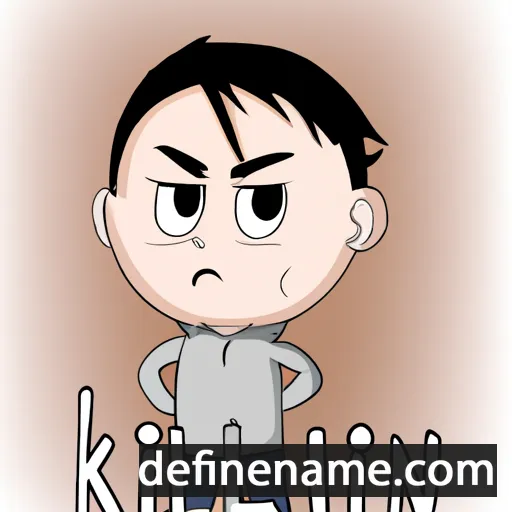 cartoon of the name Kílian