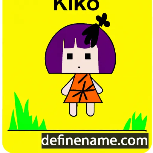 Kikako cartoon