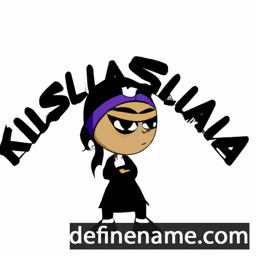 cartoon of the name Killasisa