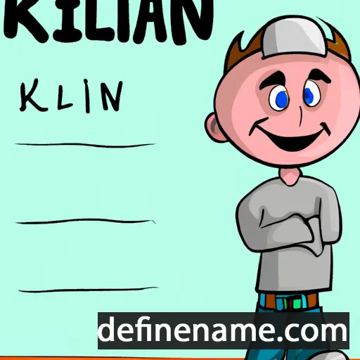 cartoon of the name Killyan