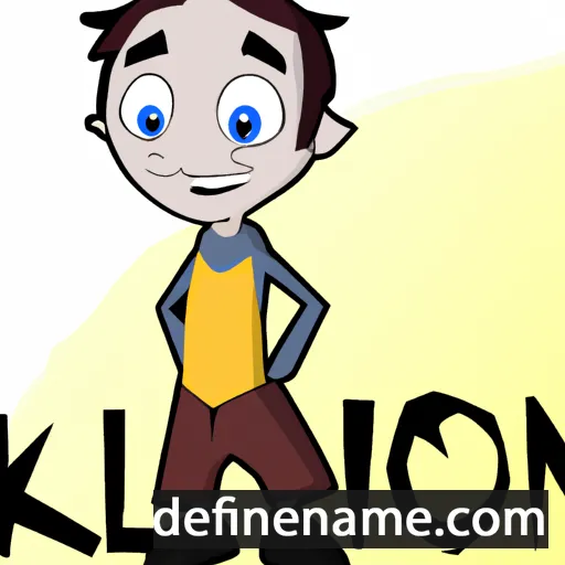 cartoon of the name Kilonn