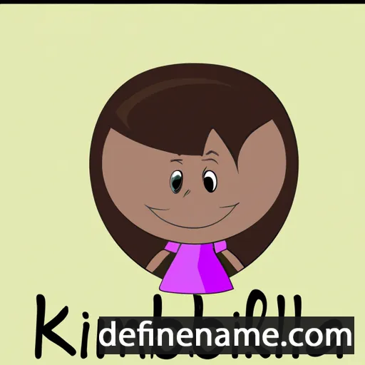 cartoon of the name Kimberla