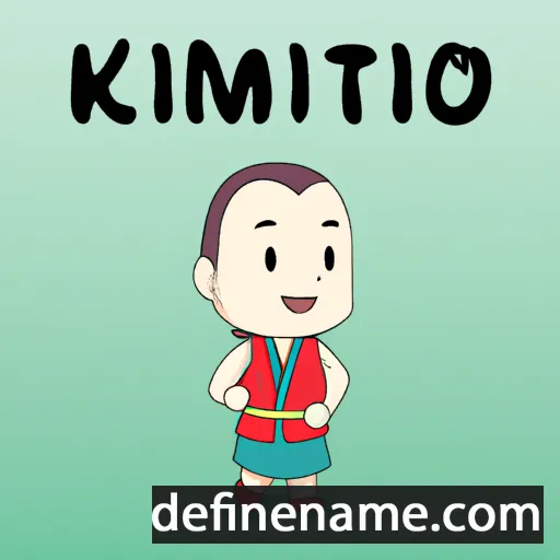 cartoon of the name Kimihito