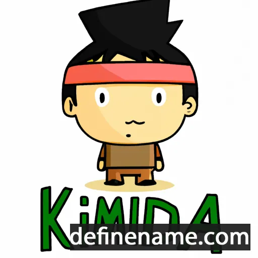 cartoon of the name Kimitada