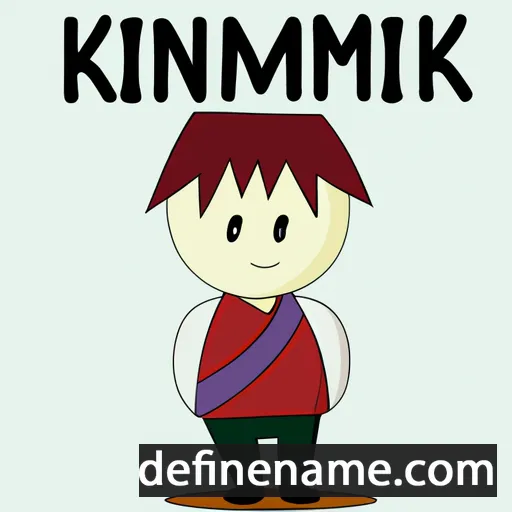 cartoon of the name Kimitsuki