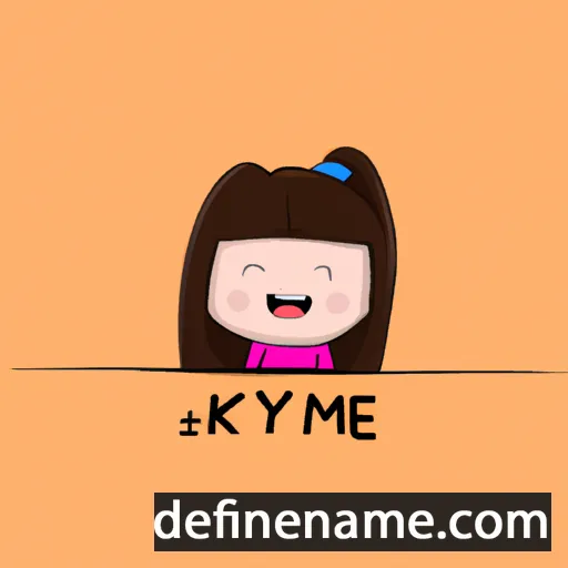 Kimmye cartoon