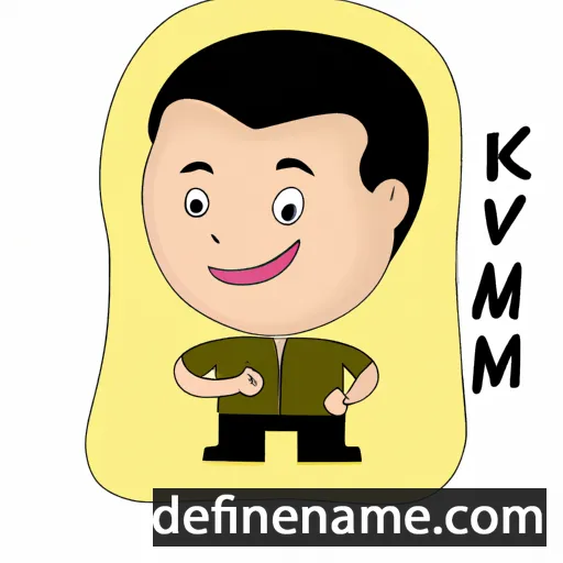 Kimvân cartoon