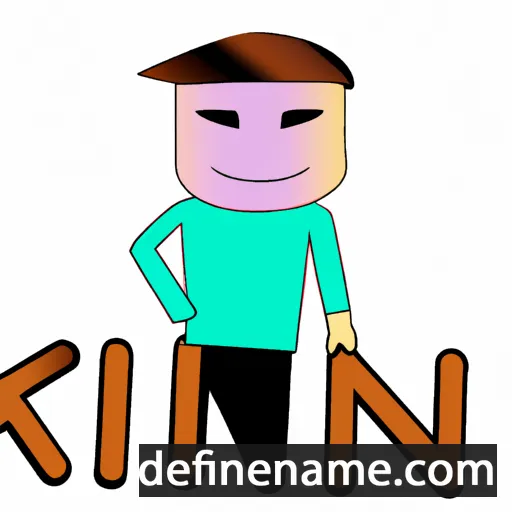 cartoon of the name Kin