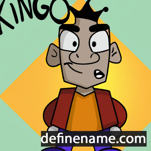 cartoon of the name Kingo