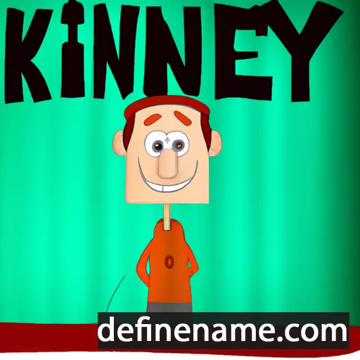 cartoon of the name Kinney