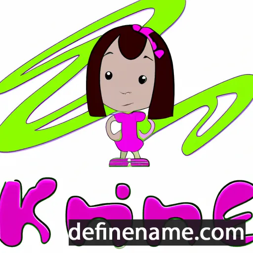 cartoon of the name Kinnie