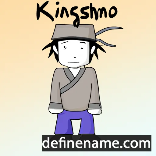 cartoon of the name Kinshiro