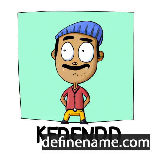 cartoon of the name Kirandeep