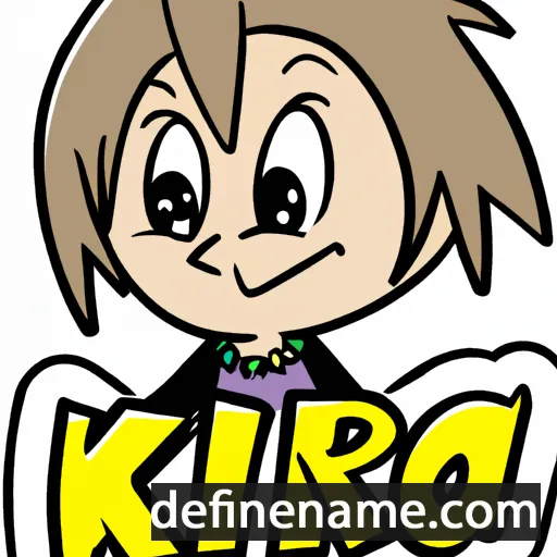 cartoon of the name Kiri