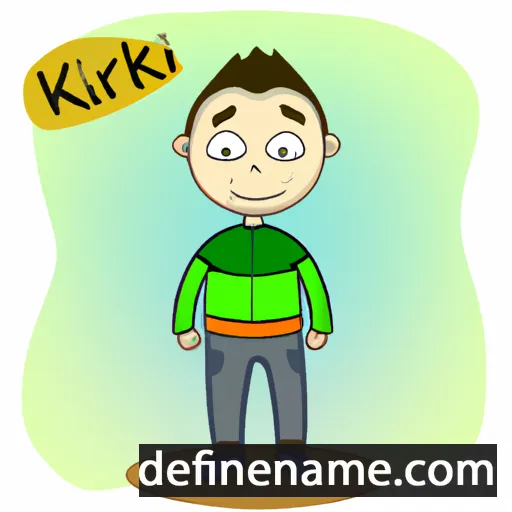 cartoon of the name Kiriak