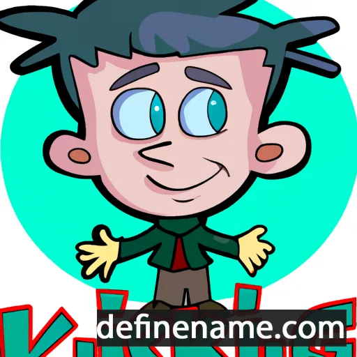 cartoon of the name Kiriaki