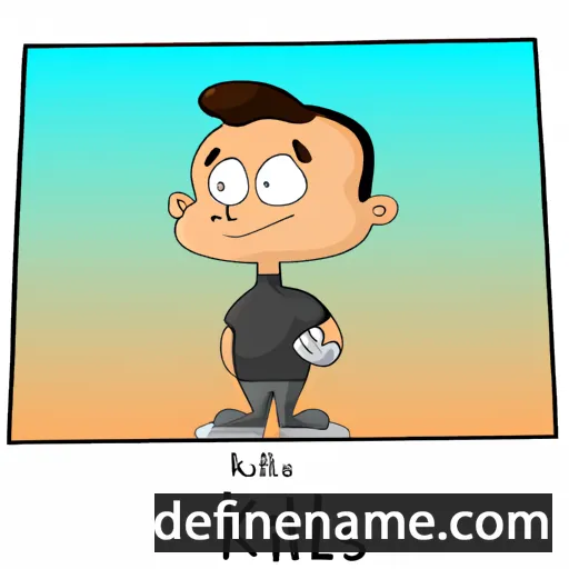 cartoon of the name Kirills