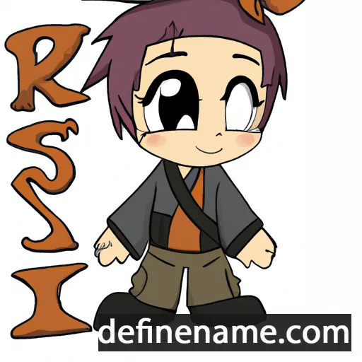 cartoon of the name Kirisu