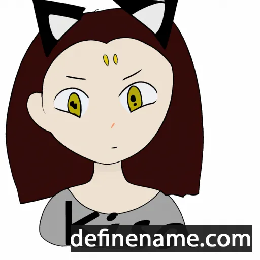 cartoon of the name Kissa