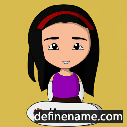 cartoon of the name Kiyana