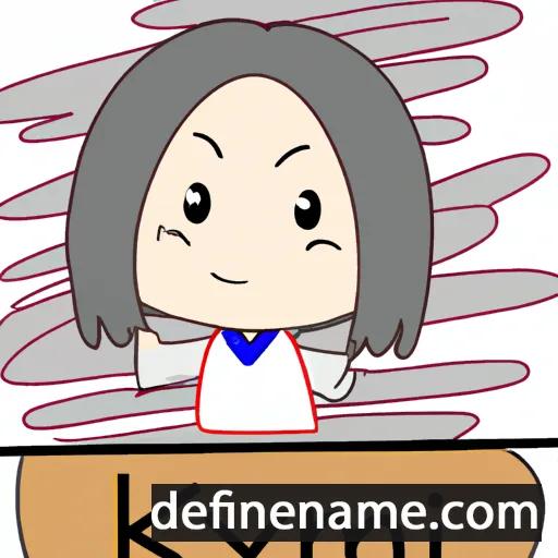 cartoon of the name Kiyomii