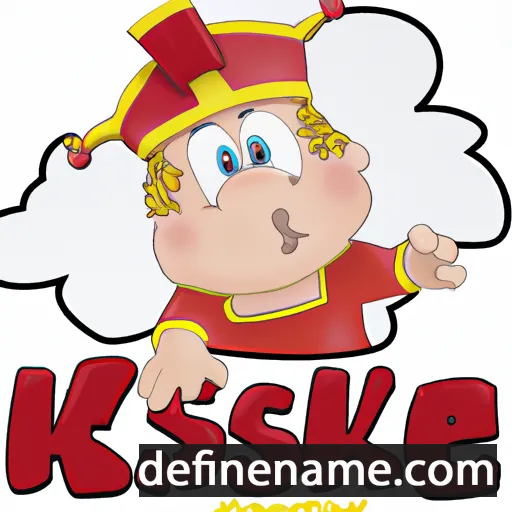 cartoon of the name Klaasje